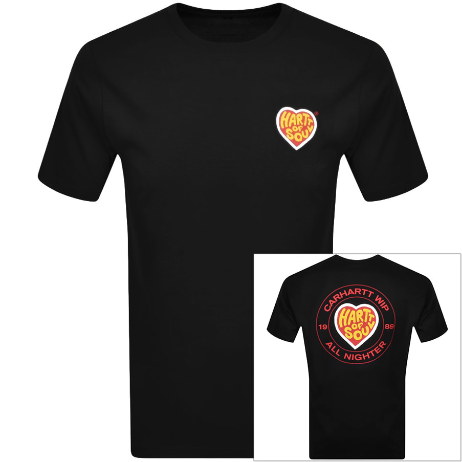 Alternative Image for ProductCarhartt Hartt Of Soul T Shirt Black1
